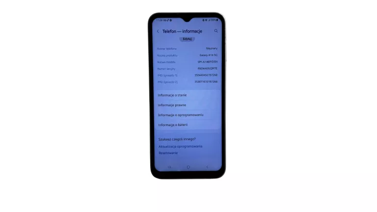 TELEFON SAMSUNG A14  4/64GB SREBRNY STAN DOBRY