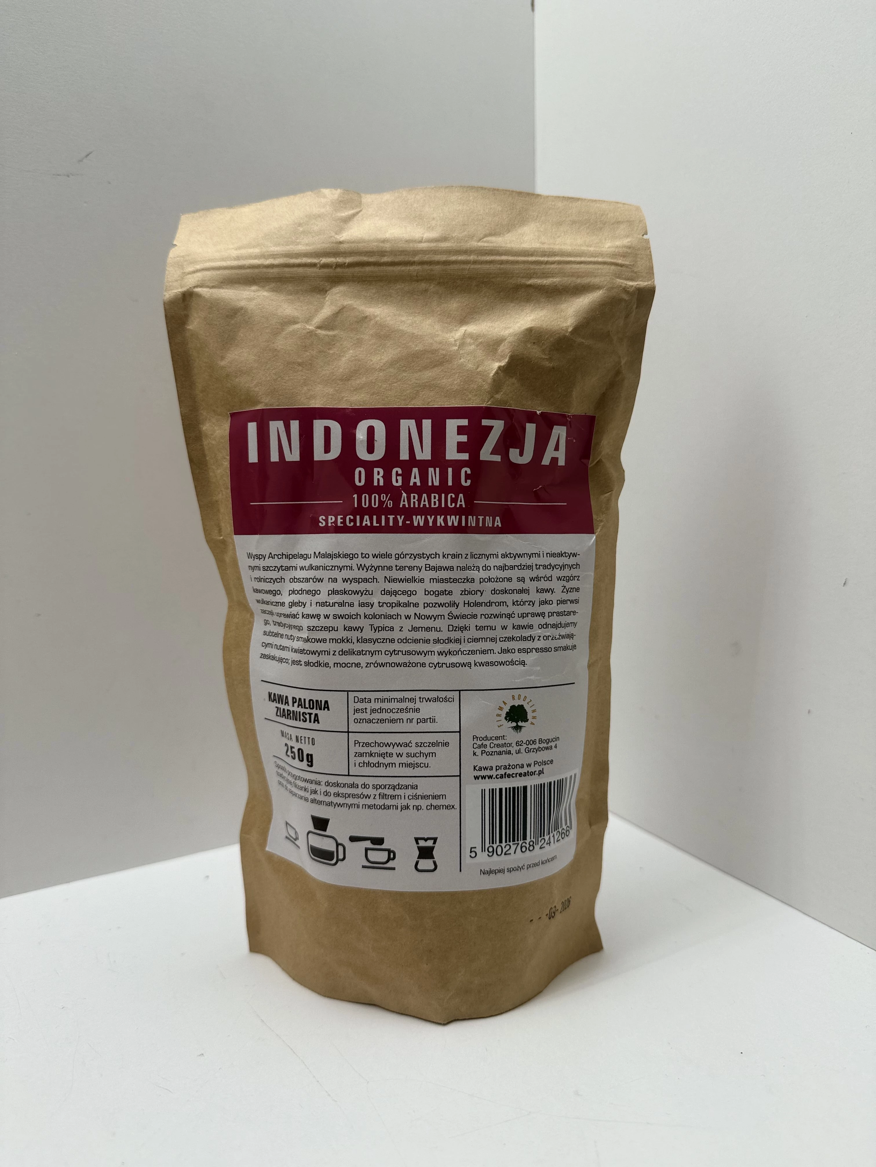 cafe-mon-amour-bio-kawa-indonezja-organic-ziarnista-arabica-250g-ean-gtin-5902768241266