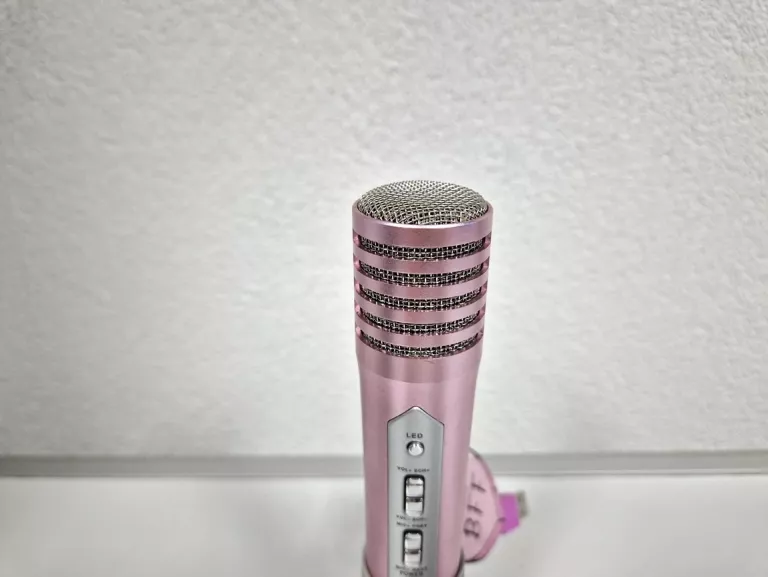 MIKROFON BLUETOOTH HI LIVE KM660 RÓŻOWY