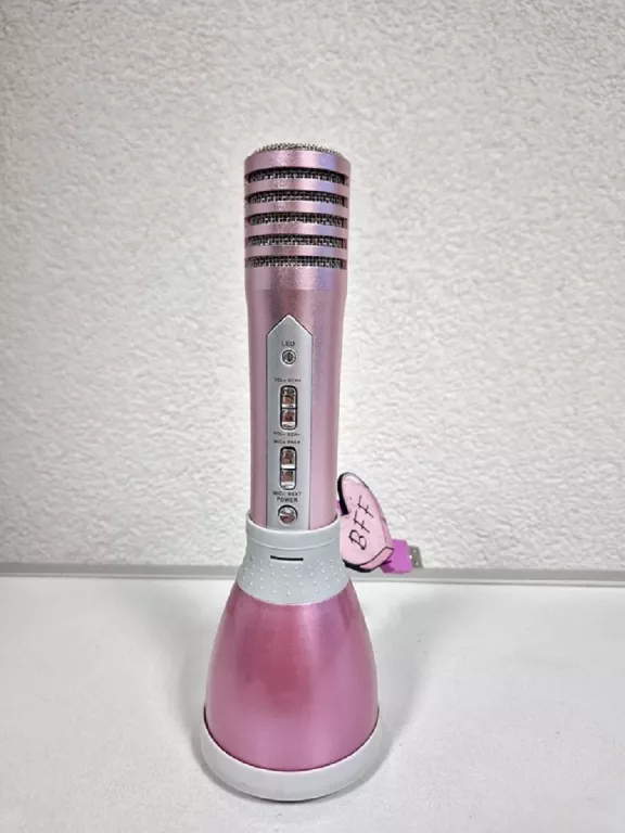 MIKROFON BLUETOOTH HI LIVE KM660 RÓŻOWY