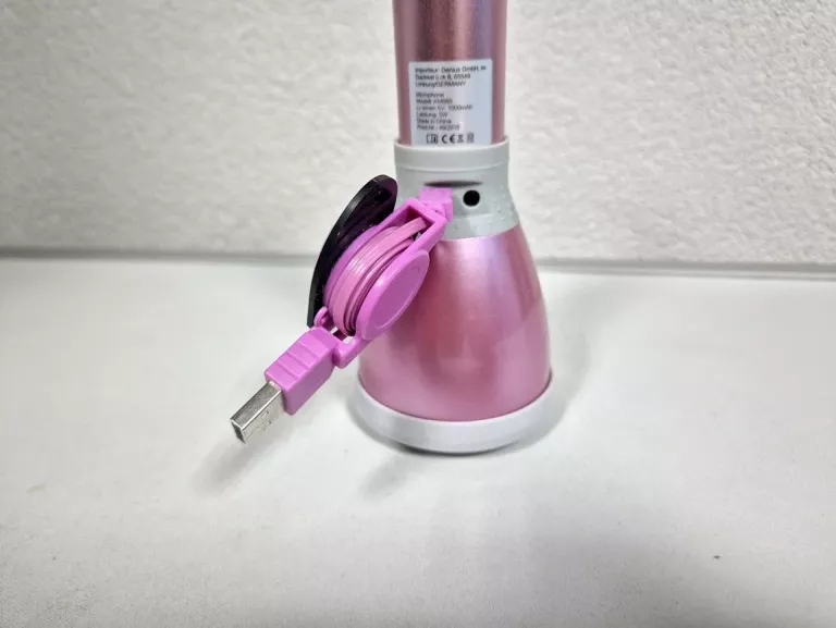 MIKROFON BLUETOOTH HI LIVE KM660 RÓŻOWY