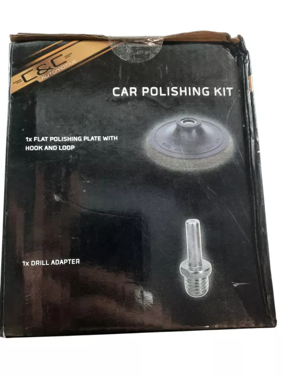 ZZESTAW GĄBEK DO POLEROWANIA SAMOCHODU C&C