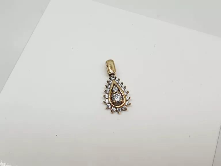 ŚLICZNA ZŁOTA ZAWIESZKA PR 585 0.83G