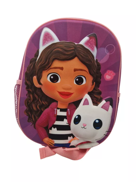 PLECAK KOCI DOMEK GABI PRZEDSZKOLNY NA WYCIECZKI DO PRZEDSZKOLA ZERÓWKI