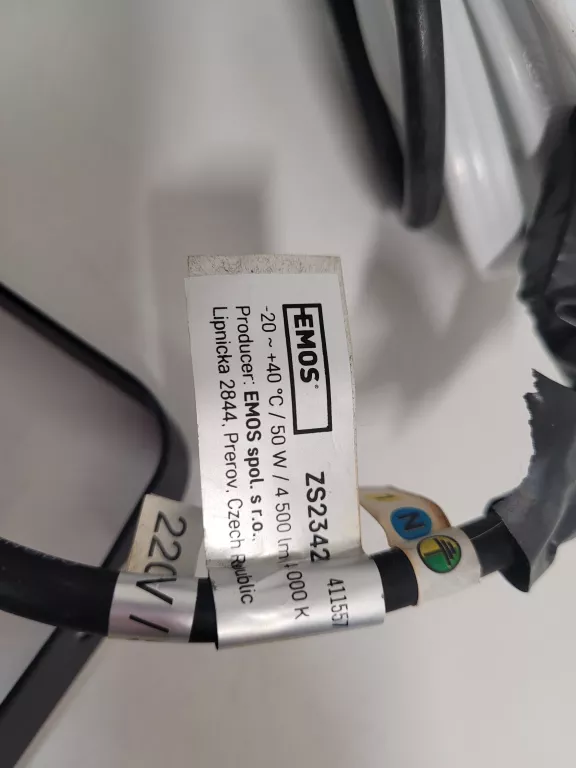 HALOGEN BIAŁY NEUTRALNY 4500LM 50W EMOS ZS2342