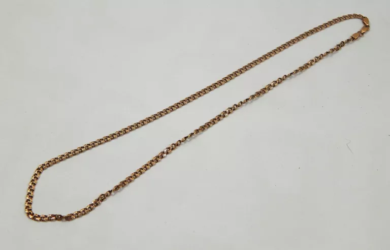 ZŁOTY ŁAŃCUSZEK MĘSKI PR 585 SPLOT GARIBALDI