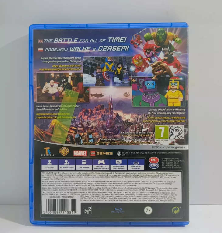 LEGO MARVEL SUPER HEROES 2 PL PS4