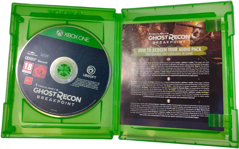 GRA NA XBOX ONE TOM CLANCY'S GHOST RECON: BREAKPOINT XBOX ONE PUDEŁKOWA