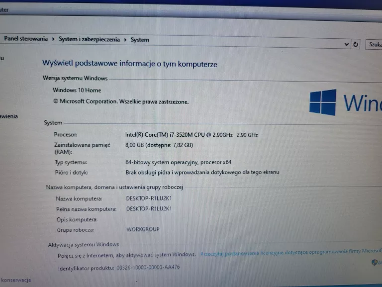 LAPTOP LENOVO THINKPAD T430 I7-3520M/8GB RAM/120GB HDD