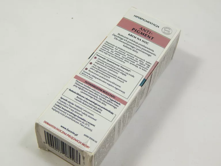 EUCERIN ANTI-PIGMENT, KREM NA NOC Z THIAMIDOLEM, PRZECIW PRZEBARWIENIOM, 5