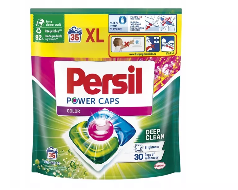 PERSIL POWER CAPS KAPSUŁKI DO PRANIA KOLORU 35 SZT
