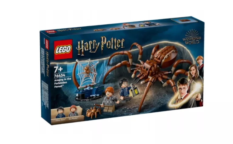 KLOCKI LEGO HARRY POTTER ZESTAW 76434 ARAGOG USZKODZONY KARTONIK