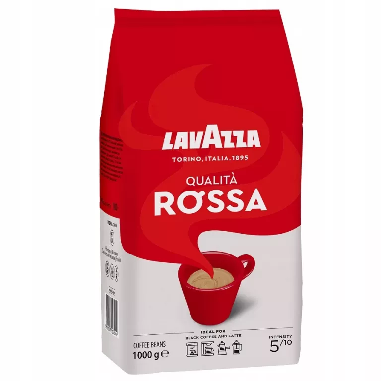 KAWA ZIARNISTA MIESZANA LAVAZZA QUALITA ROSSA 1000 G