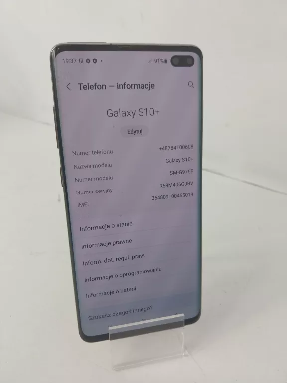 TELEFON SAMSUNG  S10+