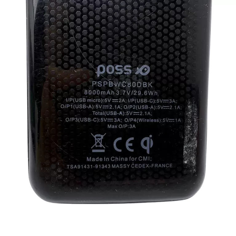 POWERBANK INDUKCYJNY POSS 8000MAH