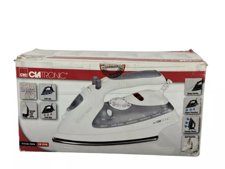 ŻELAZKO CLATRONIC STEM IRON DB-3106 KOMPLET