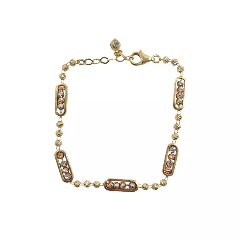 ZŁOTA BRANSOLETKA [585; 5,02 G; 17-20 CM]