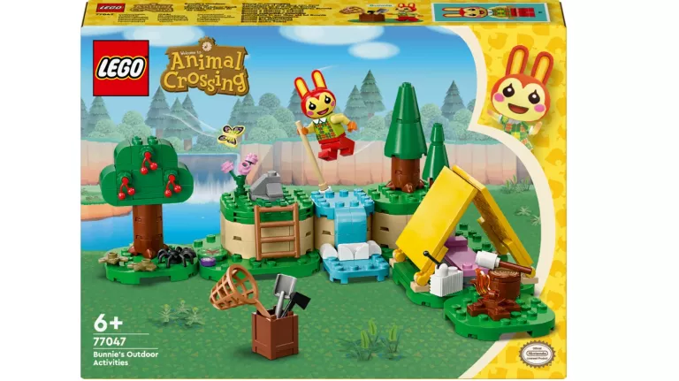 LEGO ANIMAL CROSSING 77047 ZABAWY NA ŚWIEŻYM POWIETRZU BUNNIE