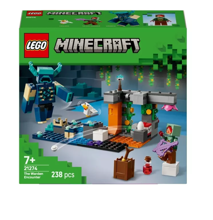 LEGO MINECRAFT 21274 SPOTKANIE ZE STRAŻNIKIEM