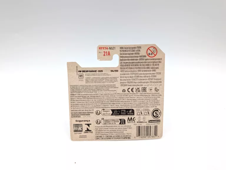 SAMOCHODZIKI HOT WHEELS 68 CORVETTE - GAS MONKEY GARAGE 134/250