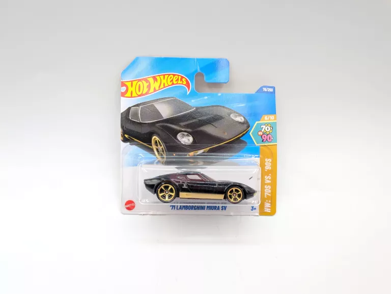 SAMOCHODZIK HOT WHEELS 71 LAMBORGHINI MIURA SV 78/250