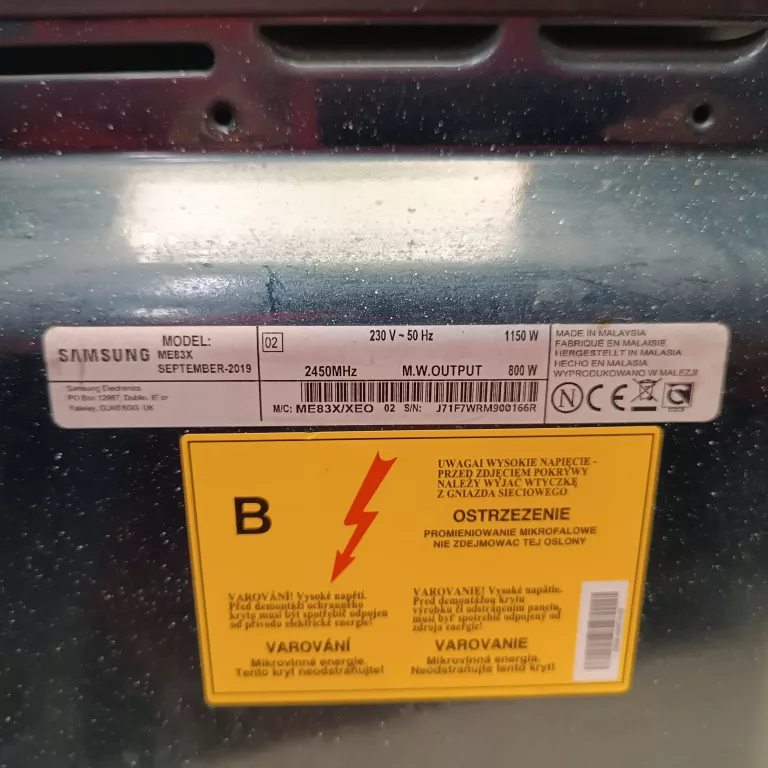 MIKROFALÓWKA SAMSUNG ME83X