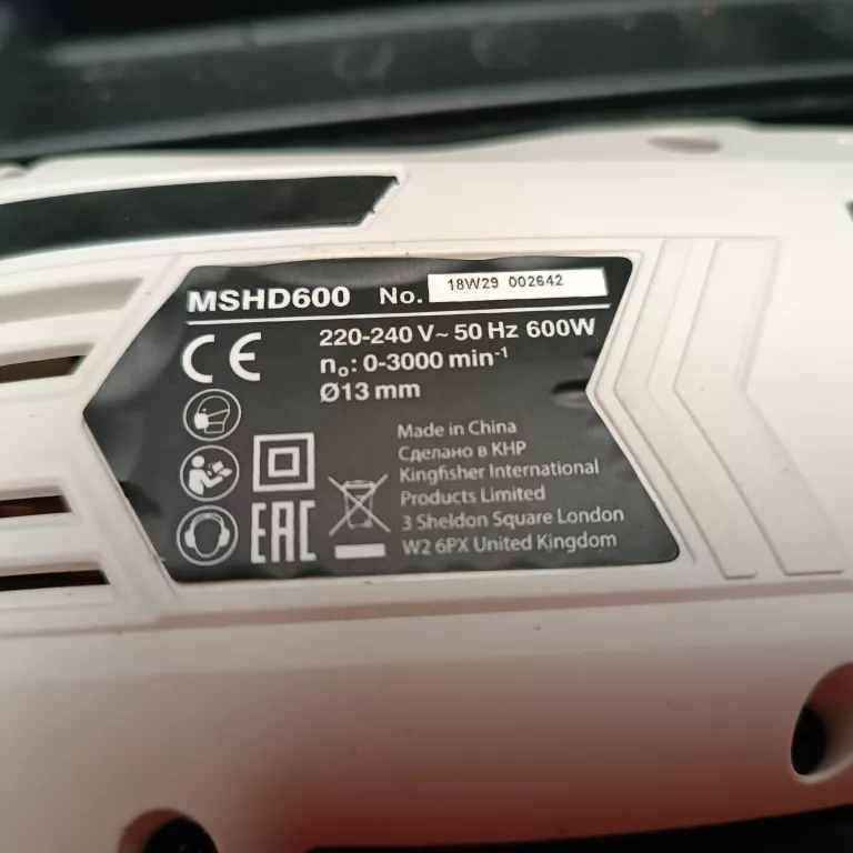 MACALLISTER WIERTAKRKA MSHD600 WALIZKA