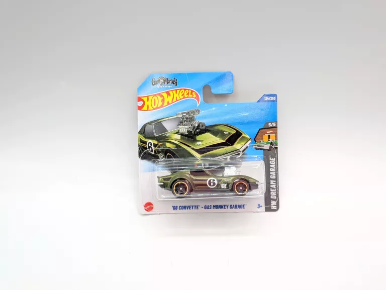 SAMOCHODZIKI HOT WHEELS 68 CORVETTE - GAS MONKEY GARAGE 134/250