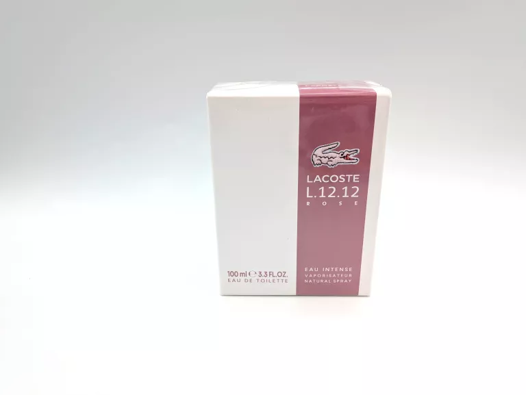 LACOSTE L.12.12 ROSE EAU INTENSE 100 ML WODA TOALETOWA