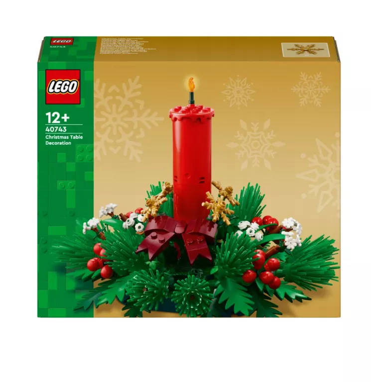 LEGO 40743 ŚWIĄTECZNA DEKORACJA STOŁU