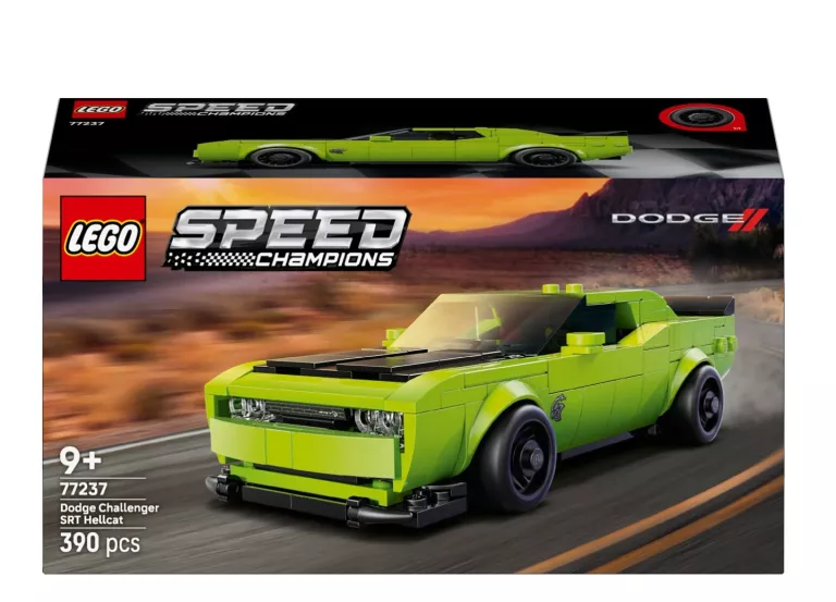 LEGO SPEED CHAMPIONS 77237 SAMOCHÓD SPORTOWY DODGE CHALLENGER SRT HELLCAT