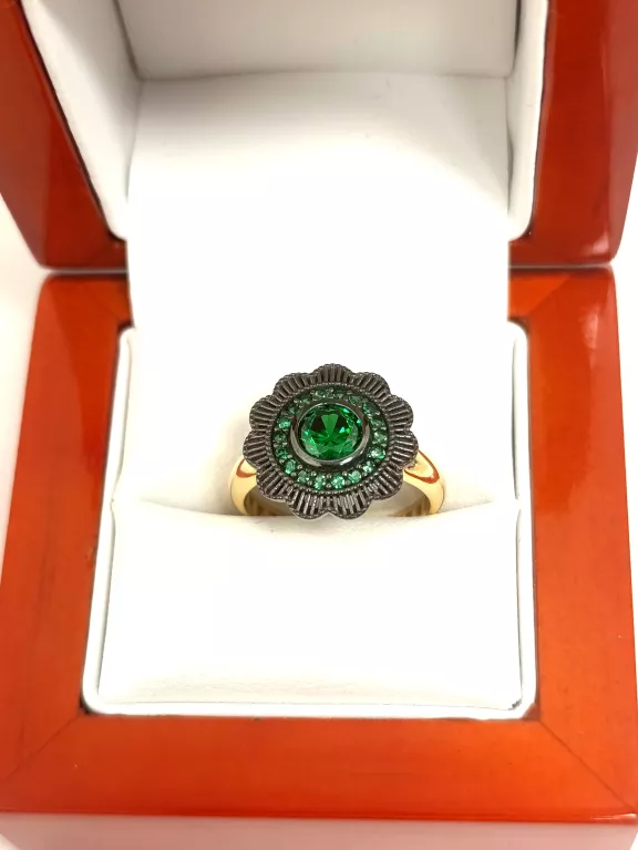 ZŁOTY PIERŚCIONEK PR.585 R.14