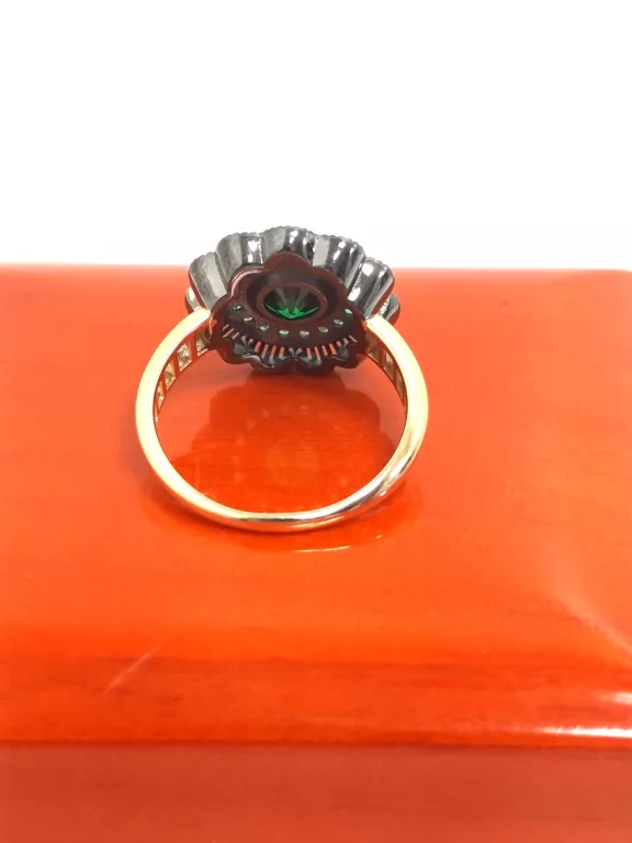 ZŁOTY PIERŚCIONEK PR.585 R.14