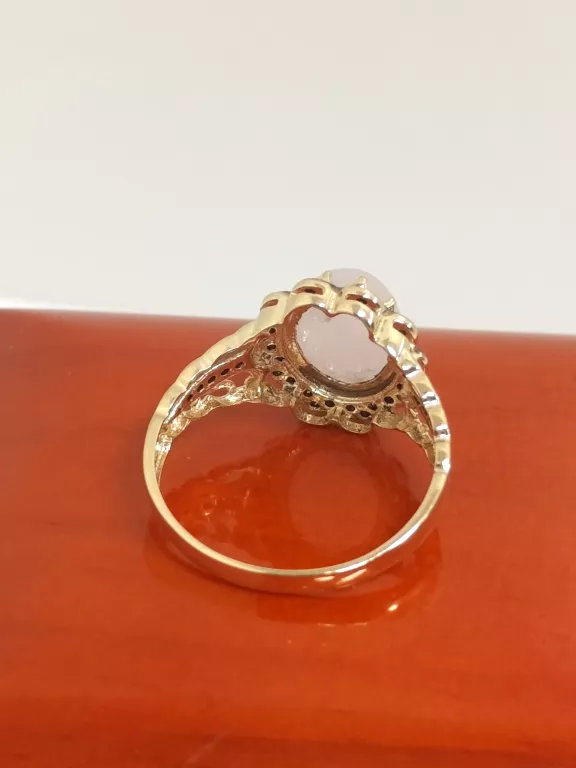 ZŁOTY PIERŚCIONEK PR.585 R.19 2,67G