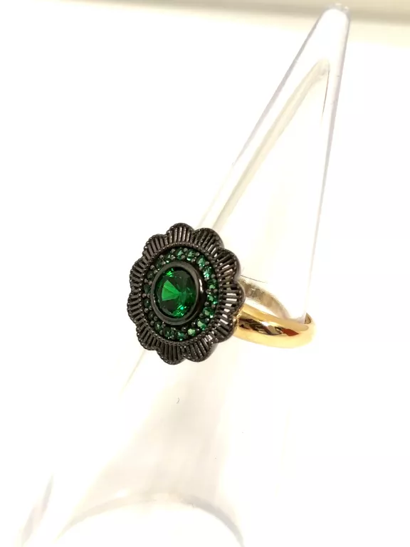 ZŁOTY PIERŚCIONEK PR.585 R.14