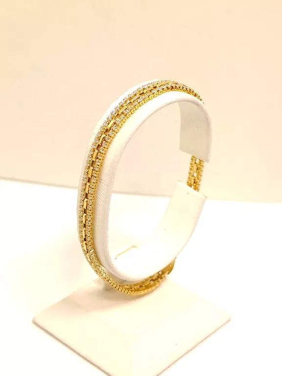 ZŁOTA BRANSOLETKA PR.585 19,5CM