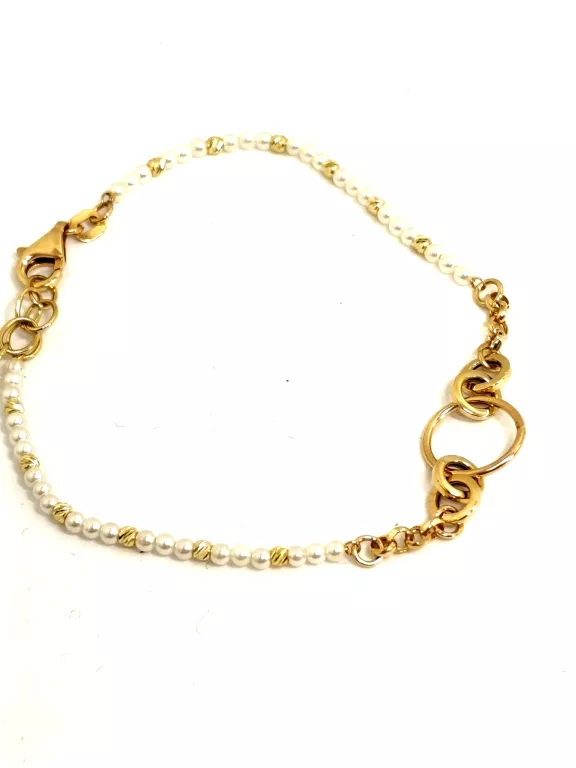 ZŁOTA BRANSOLETKA PR.585 17-20CM 2,65G