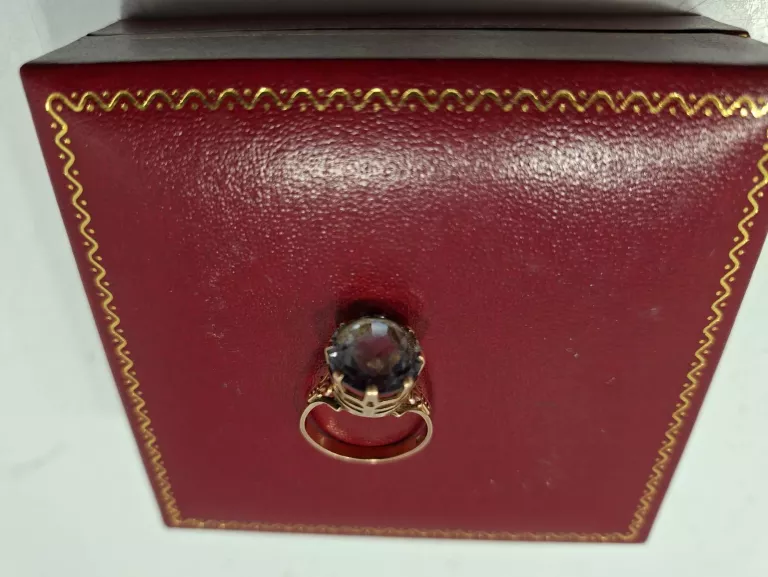 STARODAWNY ZŁOTY PIERŚCIONEK  4,26G/585