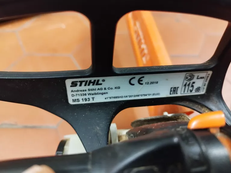 PIŁA SPALINOWA GAŁĘZIÓWKA STIHL MS193T
