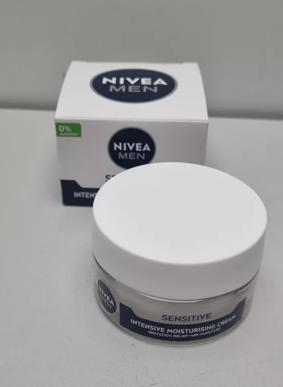 NIVEA MEN SENSITIVE ŁAGODZĄCY KREM NAWILŻAJĄCY PRZECIW PODRAŻNIENIOM 50 ML