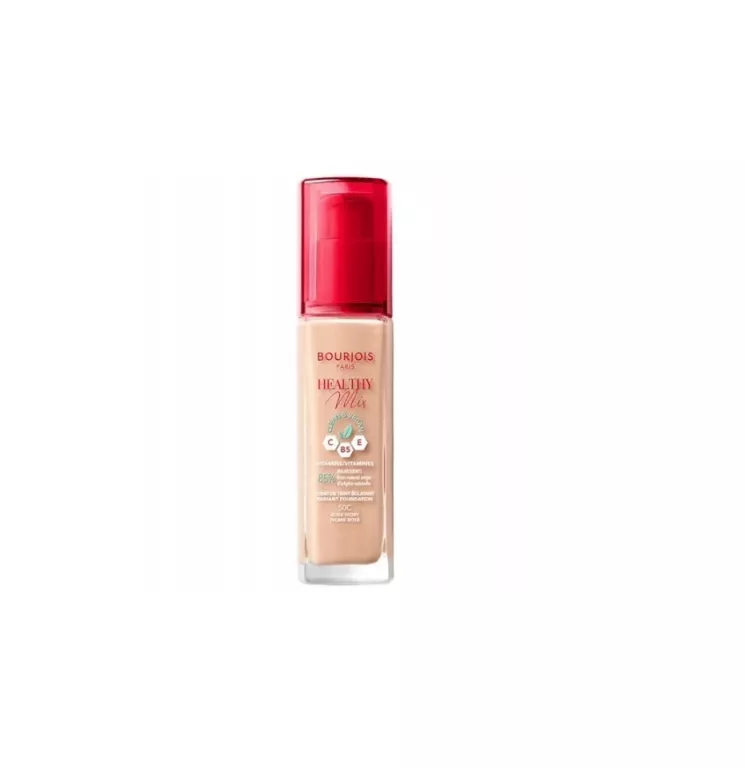 BOURJOIS HEALTHY MIX WEGAŃSKI PODKŁAD ROZŚWIETLAJĄCY 50 C ROSE IVORY 30ML