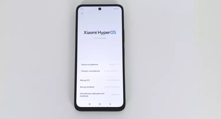 TELEFON XIAOMI REDMI 13 256GB CZARNY