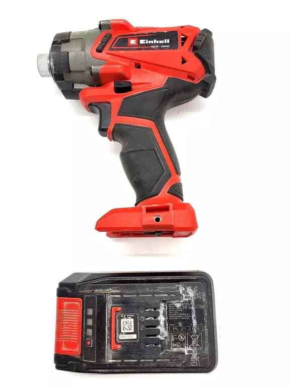 KLUCZ UDAROWY EINHELL TE-CI 18/1 + 2AKU + WKRĘTARKA EINHELL TE-CD 18/48