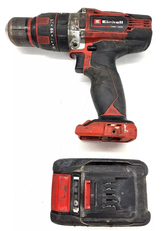 KLUCZ UDAROWY EINHELL TE-CI 18/1 + 2AKU + WKRĘTARKA EINHELL TE-CD 18/48