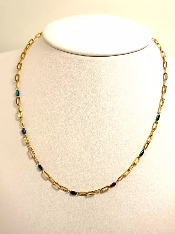 ZŁOTY ŁAŃCUSZEK PR.585 41CM 3,87G