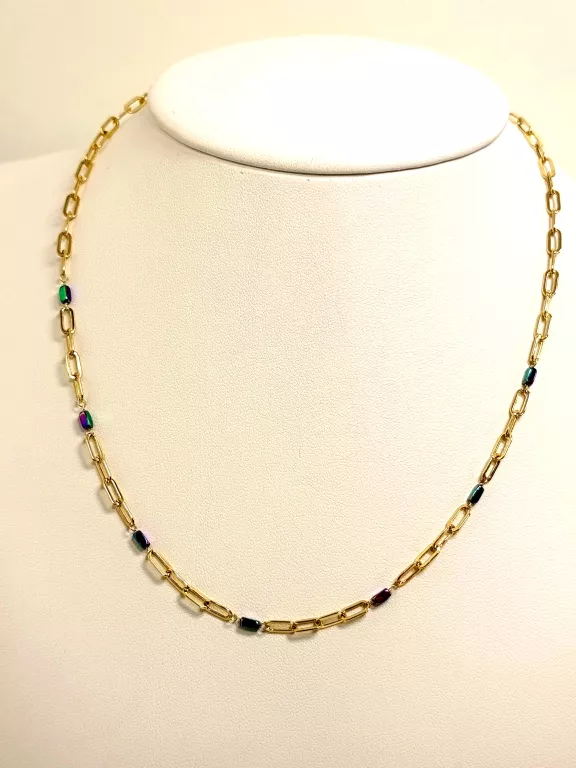 ZŁOTY ŁAŃCUSZEK PR.585 41CM 3,87G