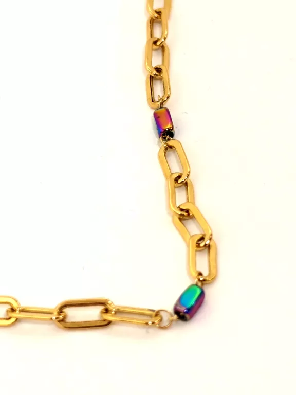 ZŁOTY ŁAŃCUSZEK PR.585 41CM 3,87G