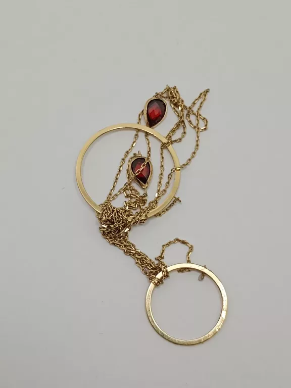 ZŁOTY USZKODZONY NASZYJNIK P585/ 2.20G