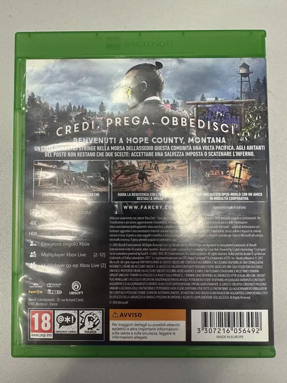 GRA NA XBOX ONE FARCRY 5