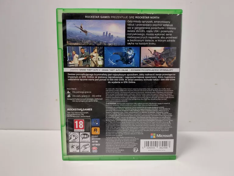 GRA XBOX ONE GTA V PREMIUM EDITION